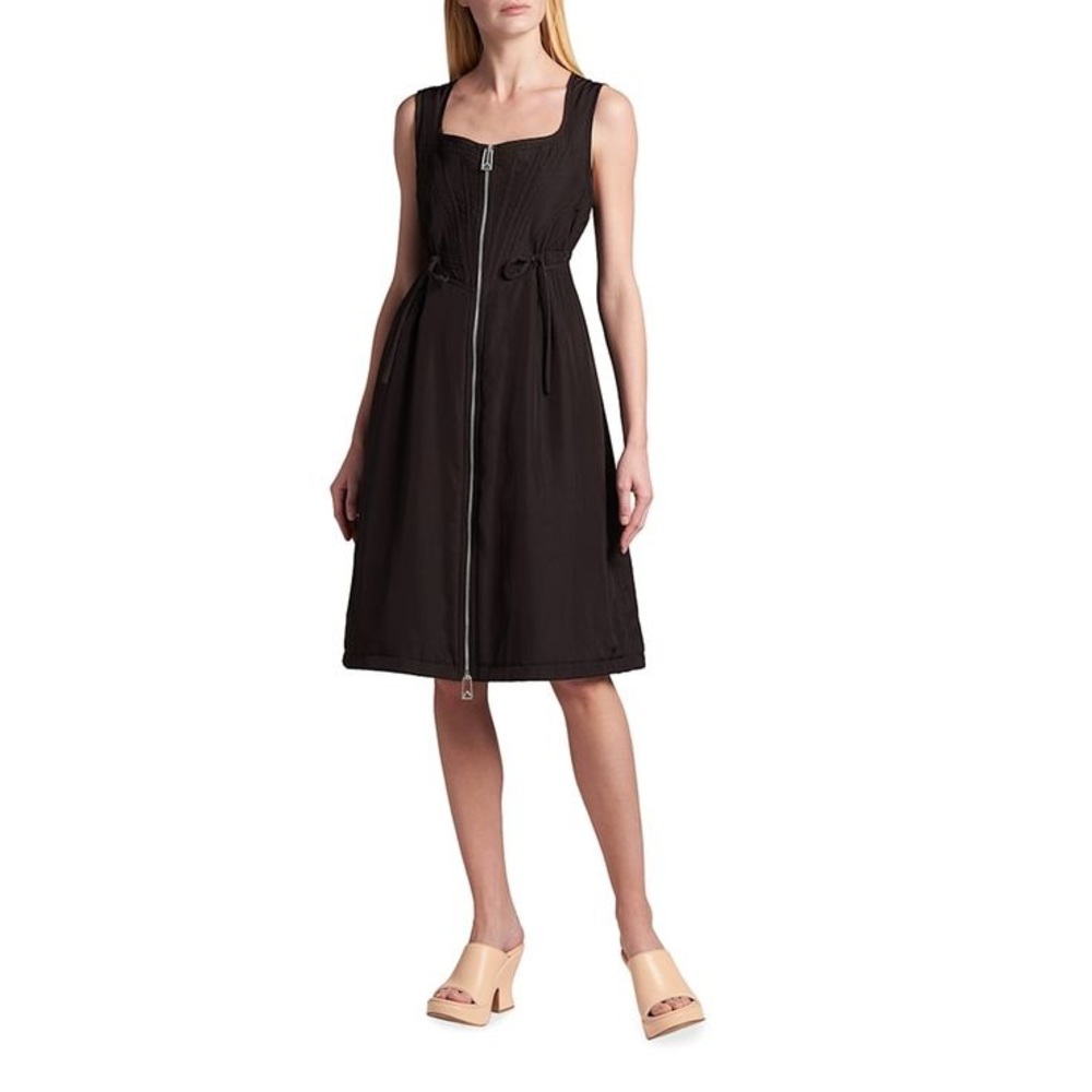 Bottega Veneta zip-up sleeveless dress NWT